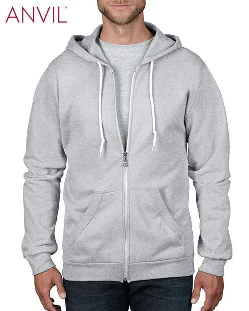 Adult Full-Zip Hooded Fleece
