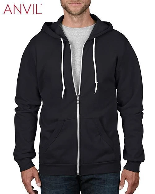 Adult Full-Zip Hooded Fleece