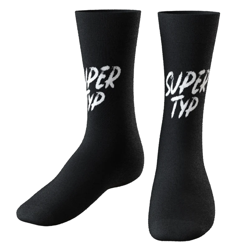 Socken "Supertyp"