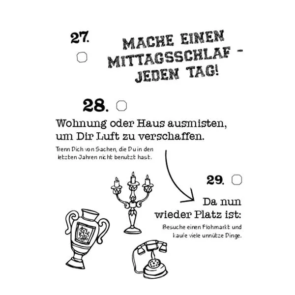 Die Bucket List für Rentner