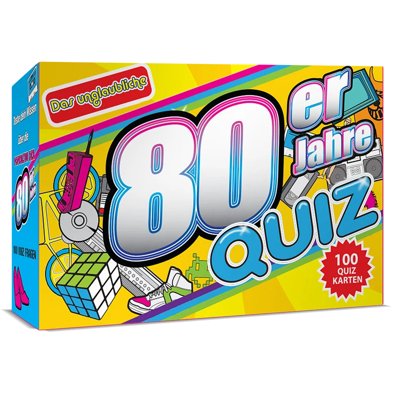 Quizkarten 80er Jahre