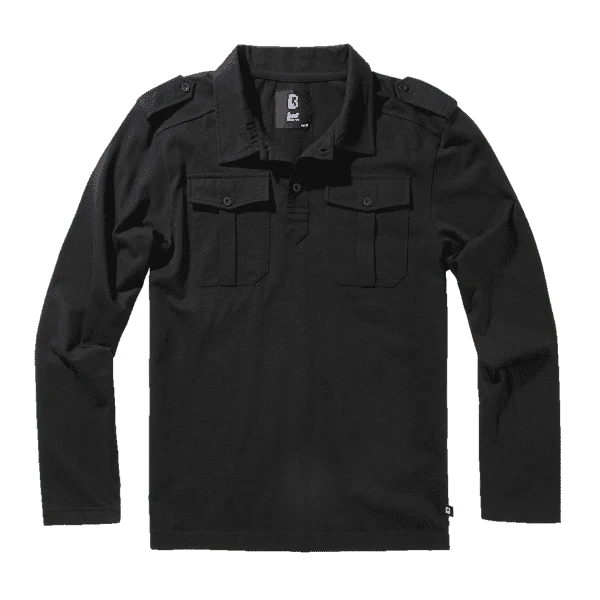 Langarm-Poloshirt "Willis" von Brandit