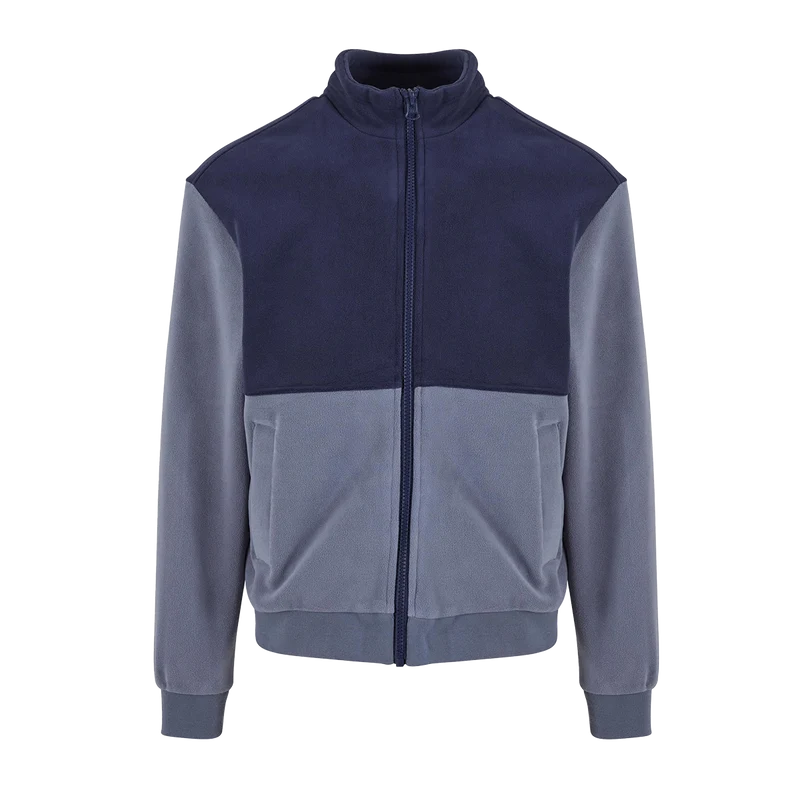 Colourblock Fleecejacke