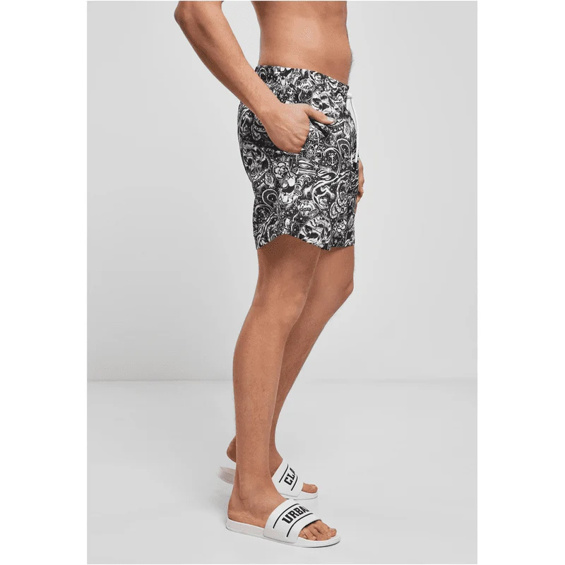 Badeshorts "Tattoo" von Urban Classics