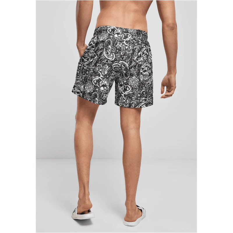 Badeshorts "Tattoo" von Urban Classics