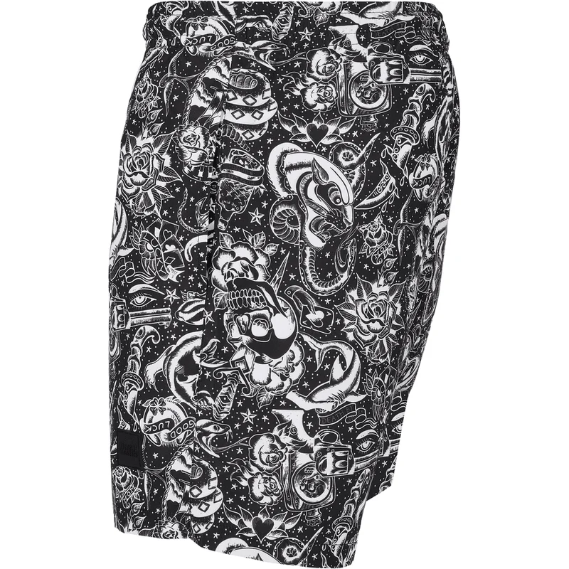Badeshorts "Tattoo" von Urban Classics