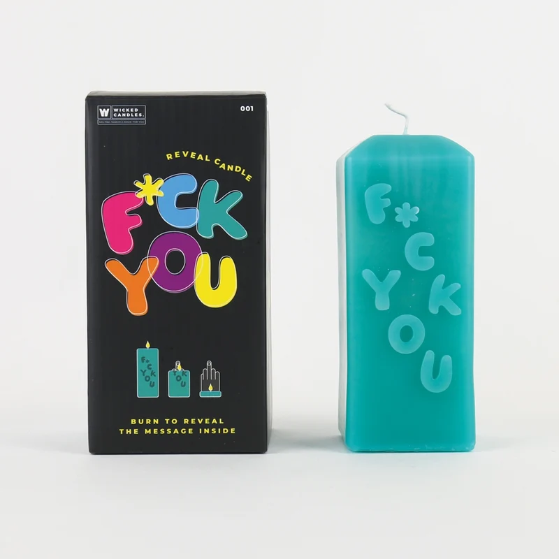 Kerze "F*ck You"