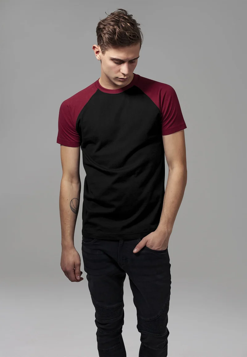 Raglan T-Shirt Contrast von Urban Classics