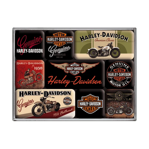 Magnet-Set "Harley-Davidson"
