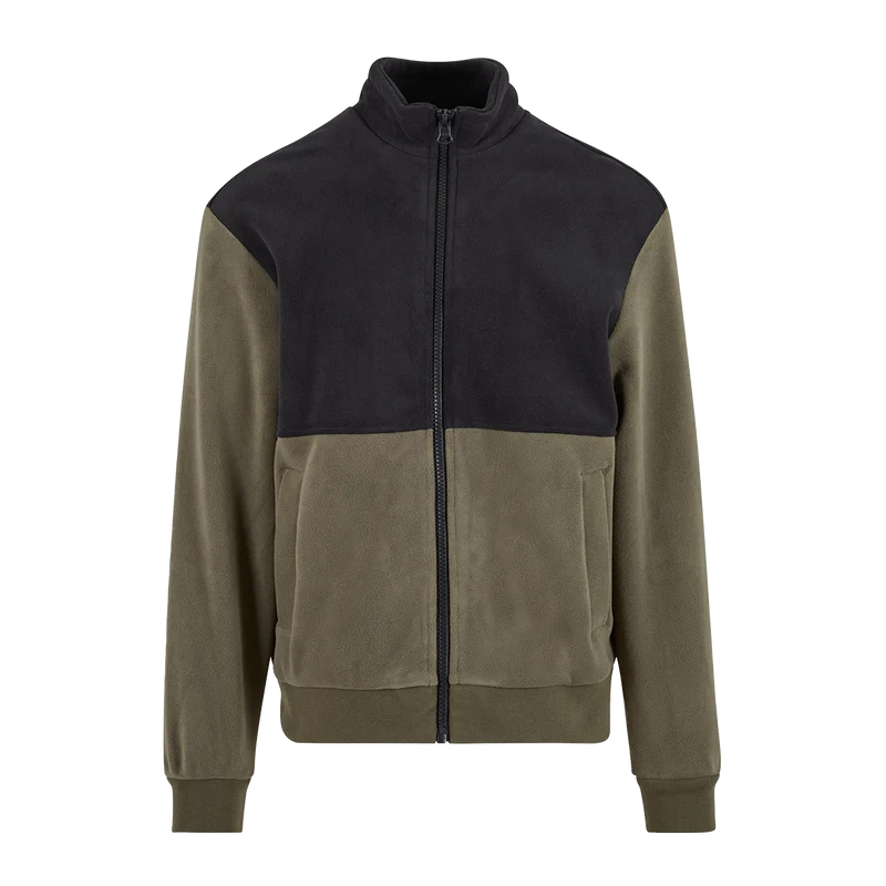 Colourblock Fleecejacke