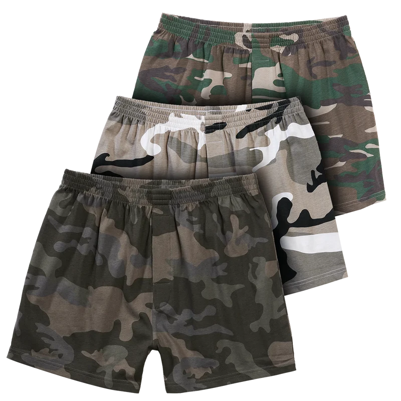 Boxershorts - 3er-Pack Camouflage