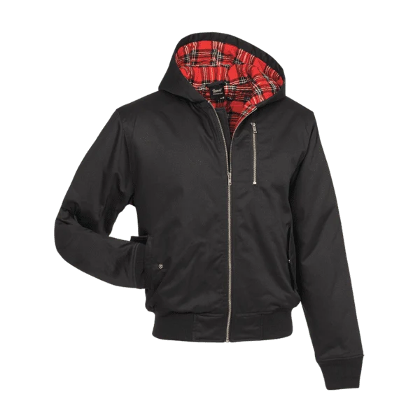 Rockabilly-Winterjacke mit Kapuze von Brandit