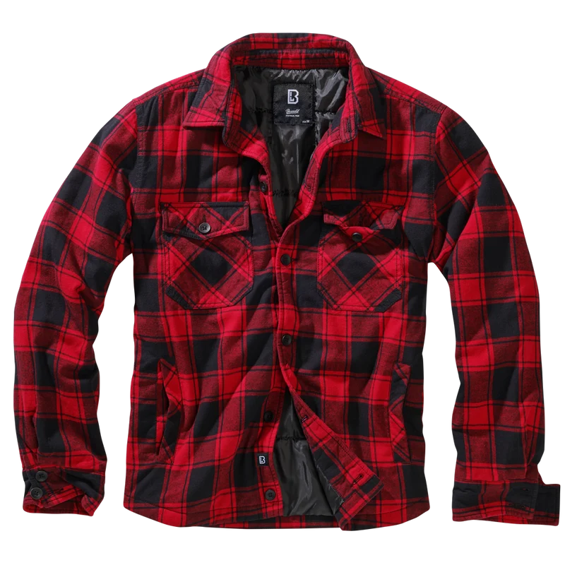 Wattierte Hemdjacke "Lumberjack" von Brandit