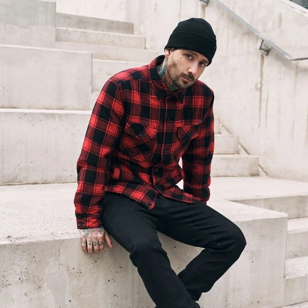 Wattierte Hemdjacke "Lumberjack" von Brandit