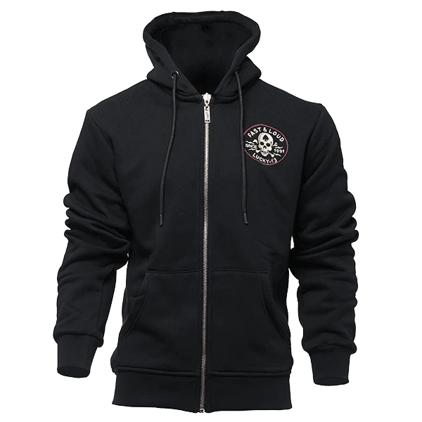 Hoodie "Fast and Loud Skull"