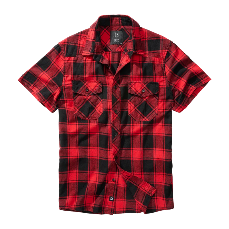 Kurzarmhemd "Checkshirt" von Brandit