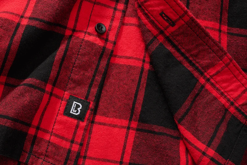 Kurzarmhemd "Checkshirt" von Brandit