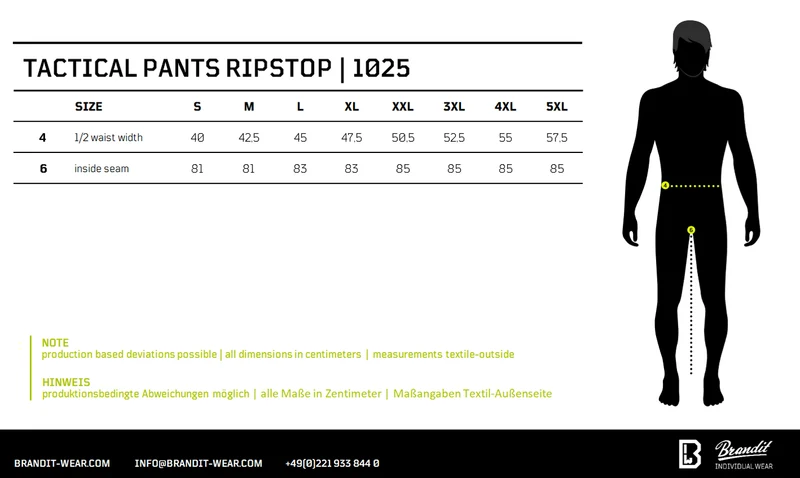 Tactical Pants "Ripstop"