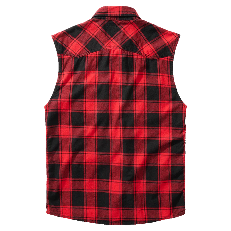 Ärmelloses Checkshirt von Brandit