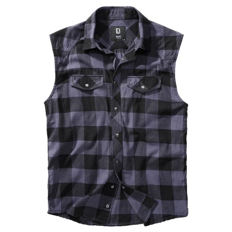 Ärmelloses Checkshirt von Brandit