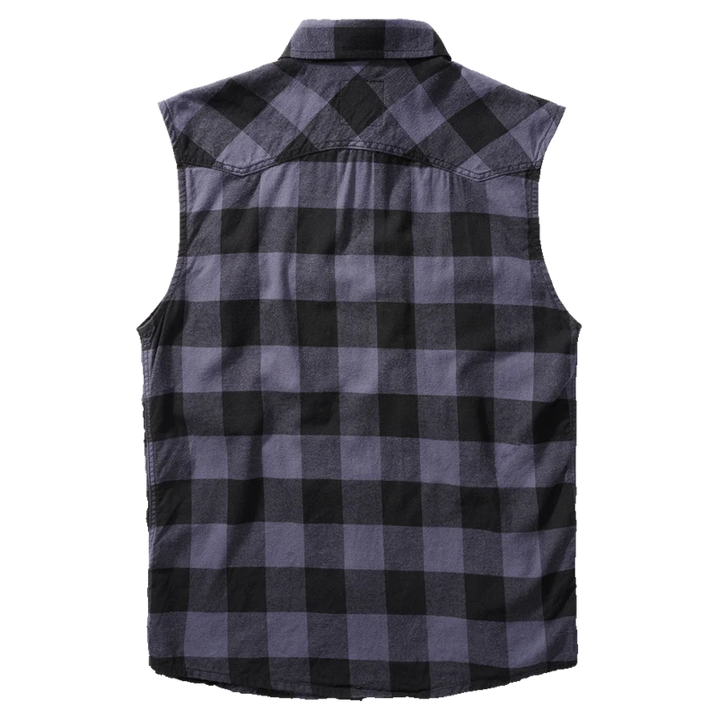Ärmelloses Checkshirt von Brandit