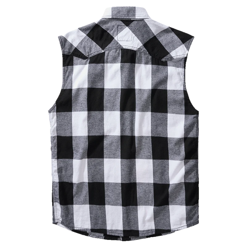 Ärmelloses Checkshirt von Brandit