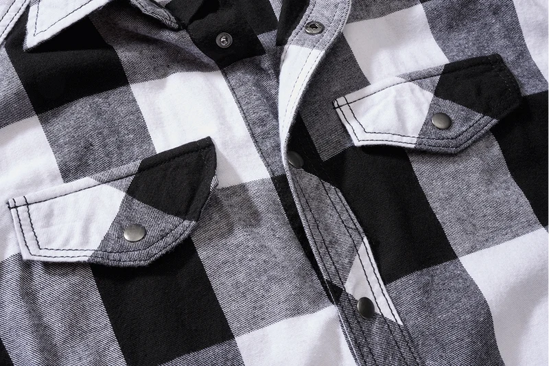 Ärmelloses Checkshirt von Brandit