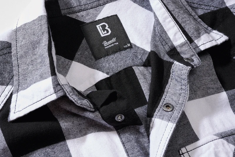 Ärmelloses Checkshirt von Brandit