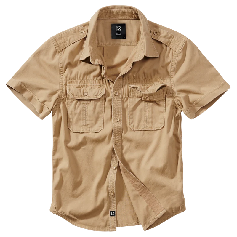 Kurzarmhemd "Vintage" von Brandit