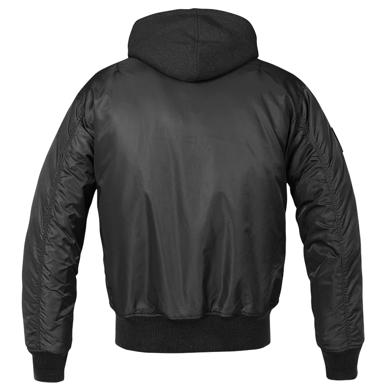 Fliegerjacke mit Sweat-Kapuze von Brandit