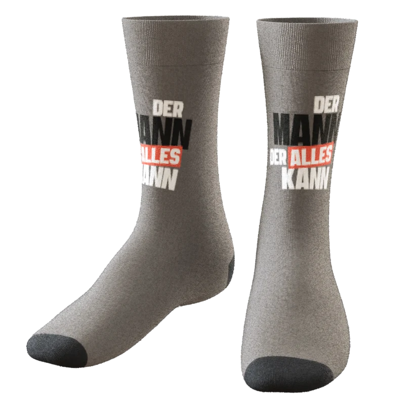 Socken "Mann kann"