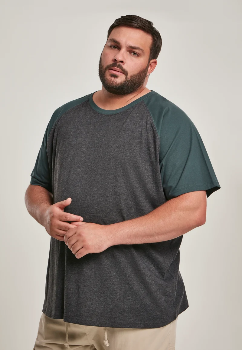 Raglan T-Shirt Contrast von Urban Classics