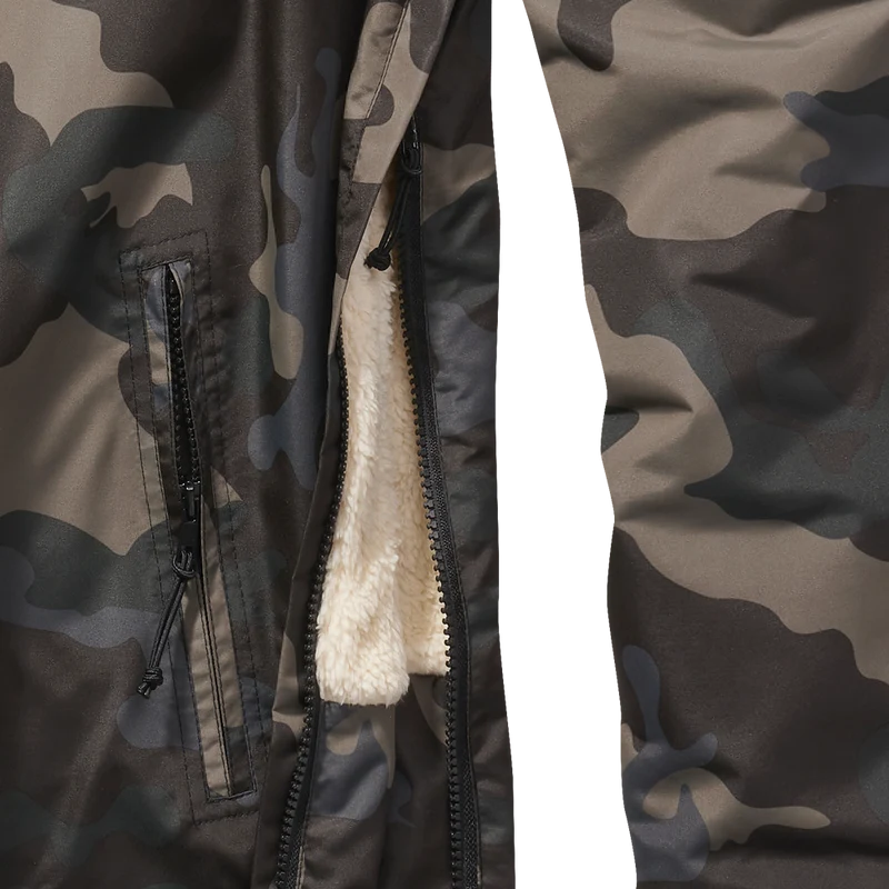 Windbreaker mit Teddyfell-Futter von Brandit