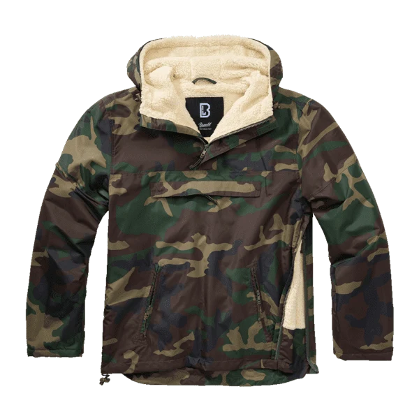 Windbreaker mit Teddyfell-Futter von Brandit