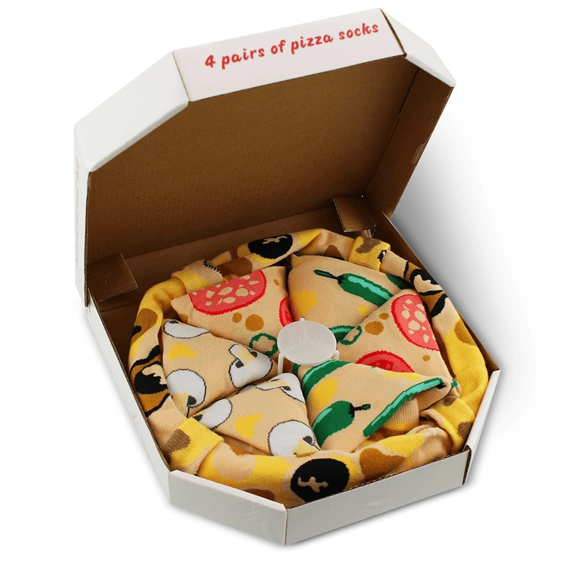 Socken "Pizza"