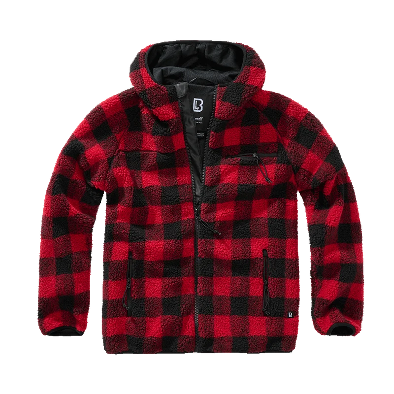 Teddyfleece Kapuzenjacke von Brandit