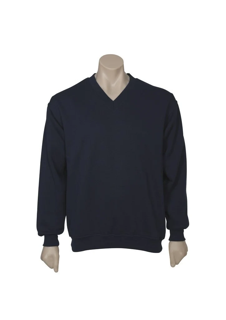 Unisex "V" Neck Fleecy Top