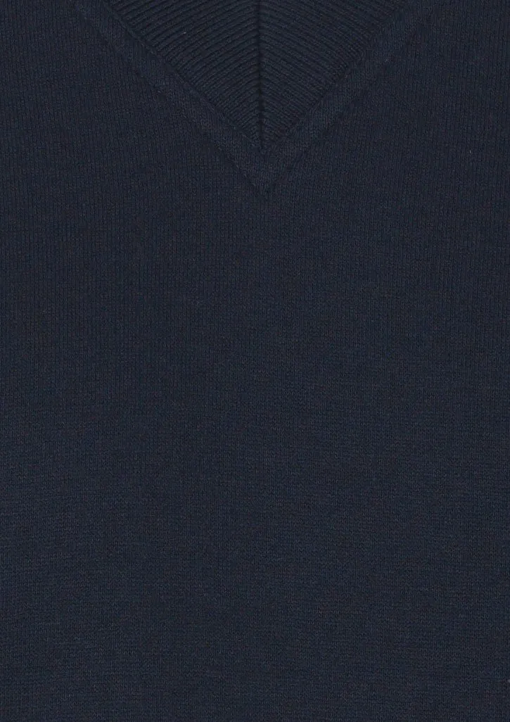 Unisex "V" Neck Fleecy Top