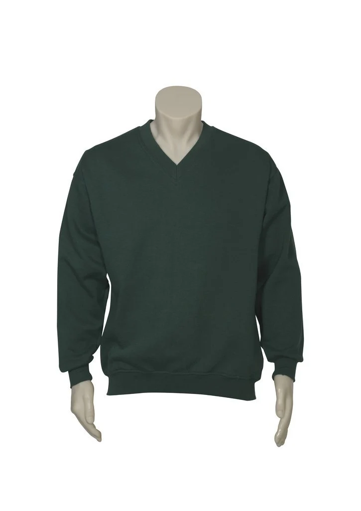 Unisex "V" Neck Fleecy Top