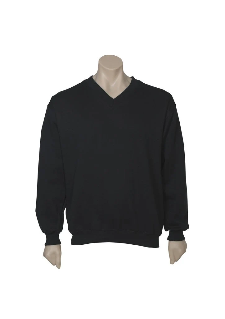 Unisex "V" Neck Fleecy Top