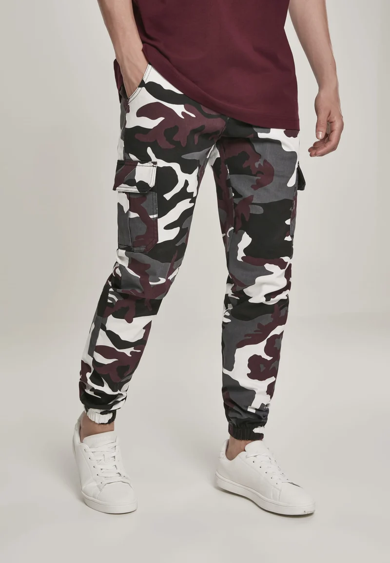 Cargo Jogging Pants "Camo" von Urban Classics