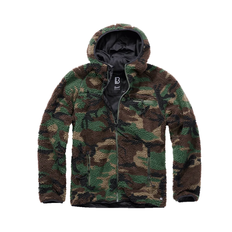 Teddyfleece Kapuzenjacke von Brandit