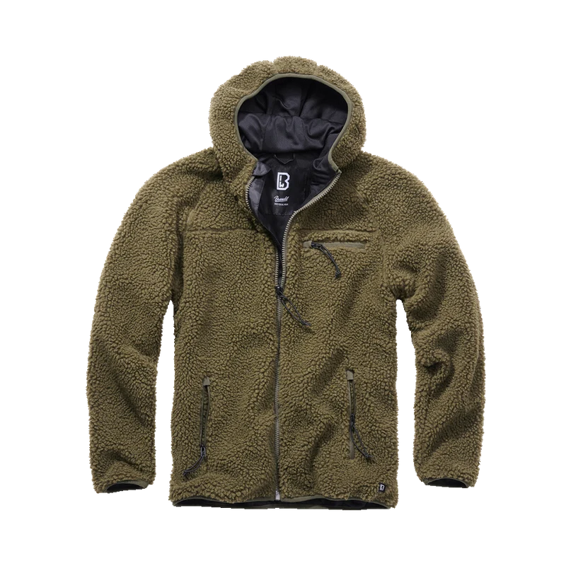 Teddyfleece Kapuzenjacke von Brandit