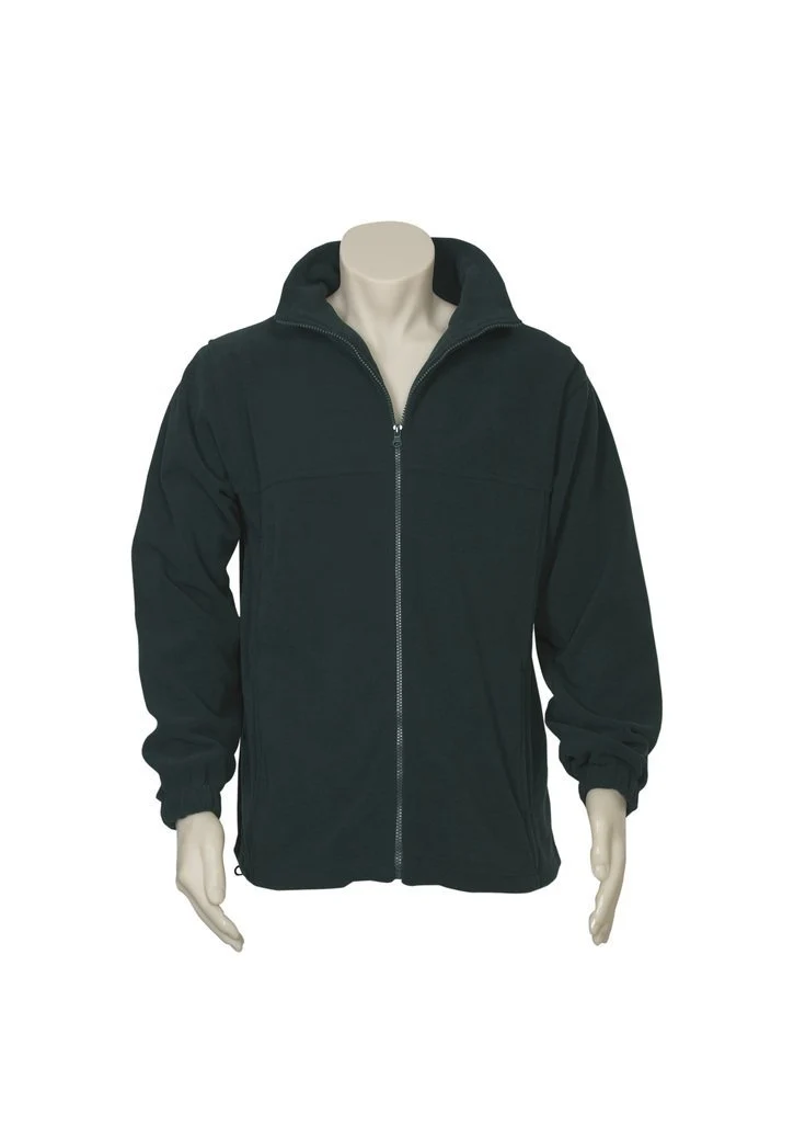 Mens Plain Micro Fleece Jacket