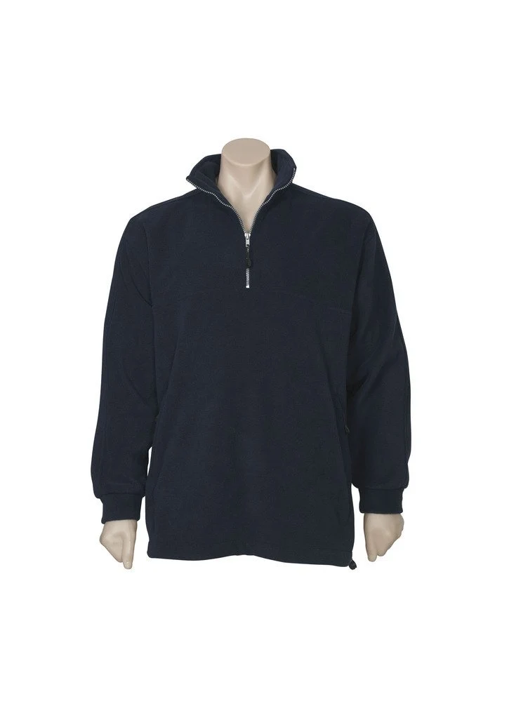Mens Heavy Weight 1/2 Zip Winter Fleece
