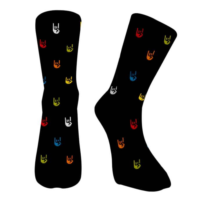Socken "Rockhand"