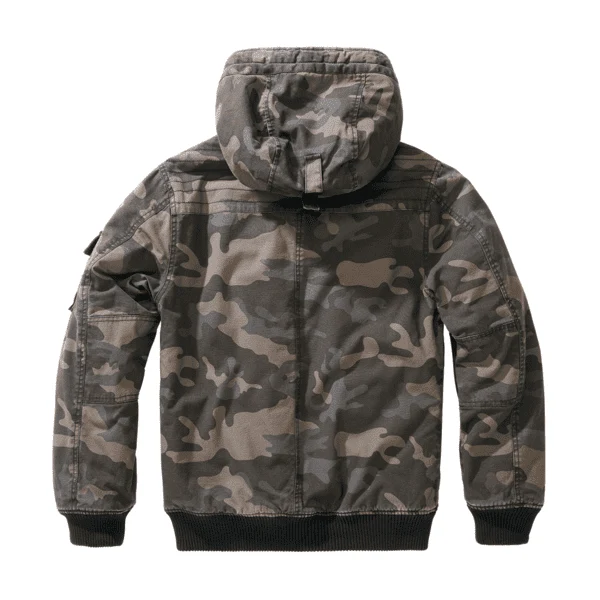 Gefütterte Kapuzen-Kurzjacke "Bronx" von Brandit