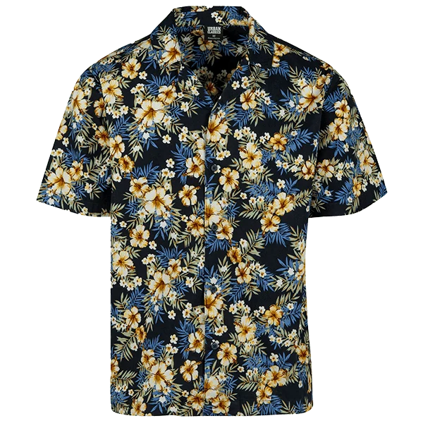 Beach Shirt "Flower" von Urban Classics