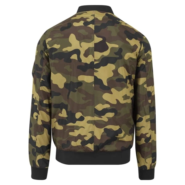 Leichte Bomberjacke "Camo" von Urban Classics