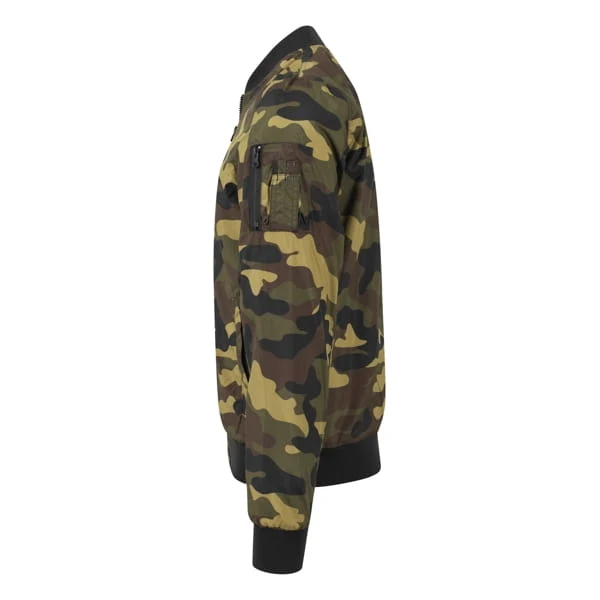 Leichte Bomberjacke "Camo" von Urban Classics